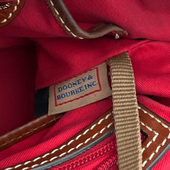 Dooney and Bourke Pebble Leather Hobo Handbag Mushroom Brown - Picture 12 of 16